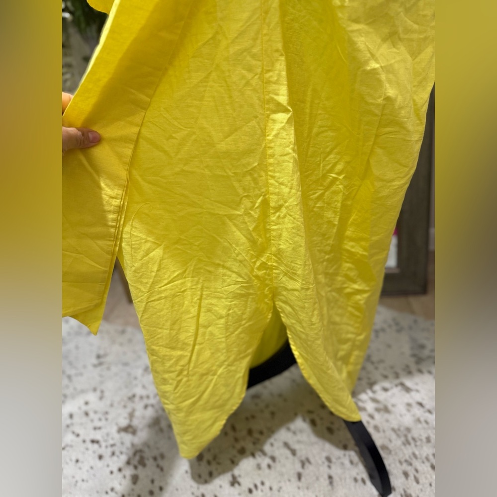 STYLEWE Yellow High Low Wrap Dress - Picture 6 of 10
